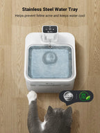 PetFolks AquaPurr™ Wireless Cat Fountain — 2.5 L