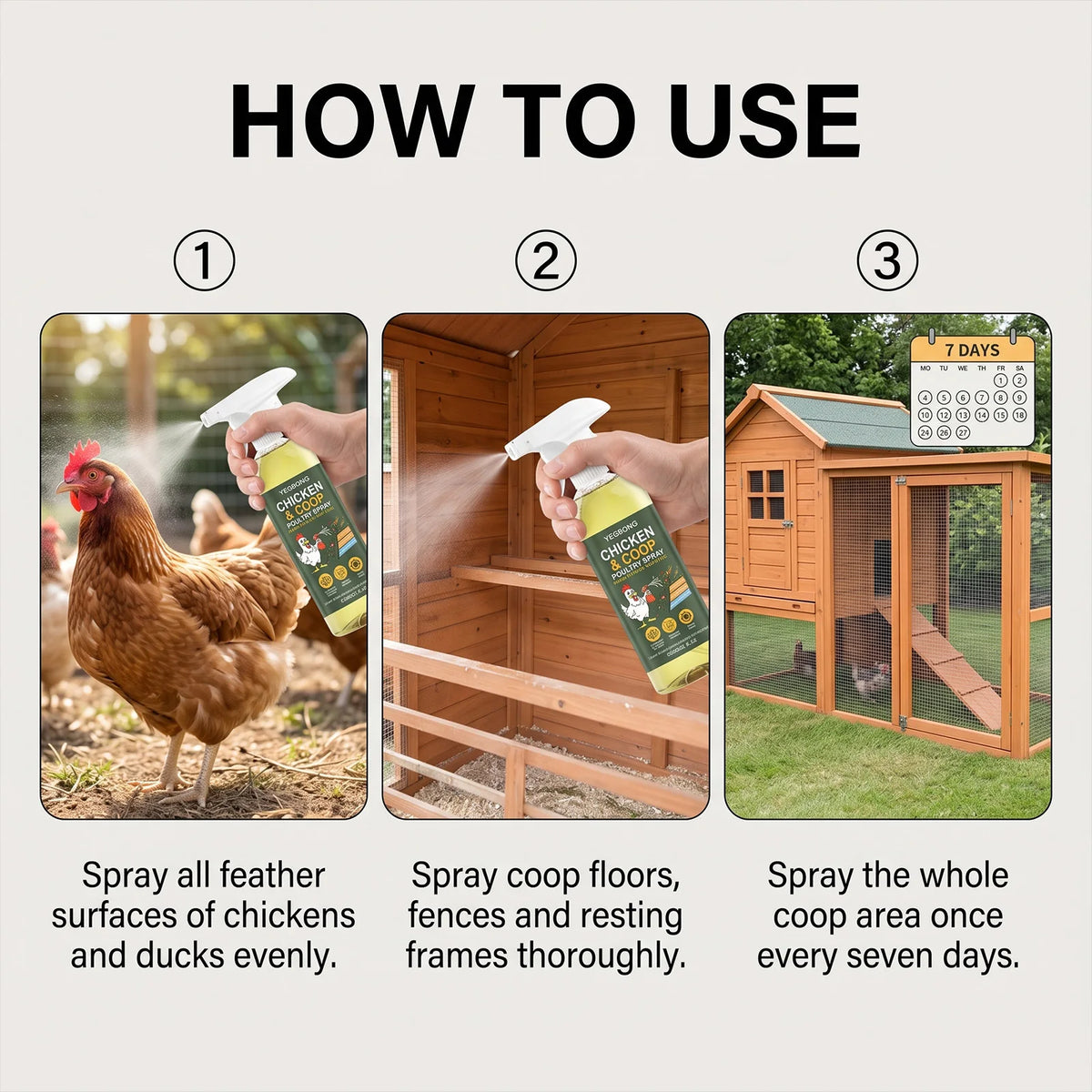 PetFolks CoopCare™ Poultry Care Spray