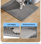 PetFolks CleanPaws™ Double-Layer Litter Mat
