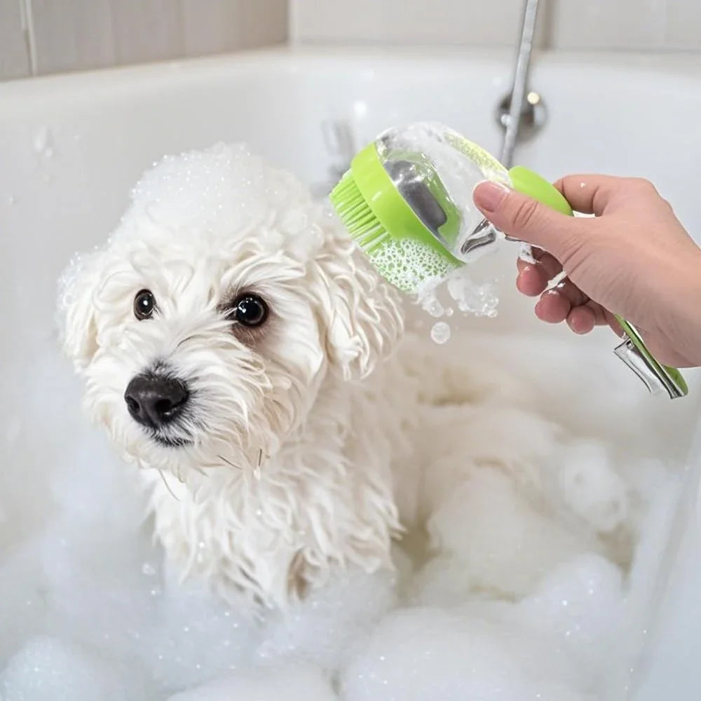 PetFolks Suds & Scrub™ Bath Brush