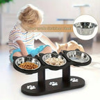 PetFolks Trio™ Adjustable Pet Feeder